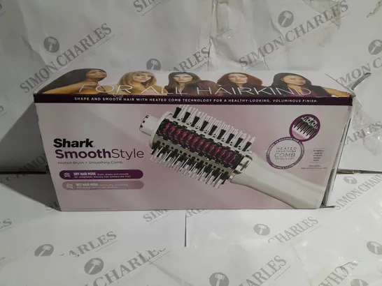 SHARK SMOOTH STYLE HEATED BRUSH AND SMOOTHING COMB