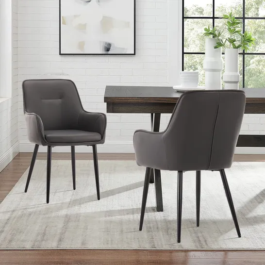 BOXED ERGONOMIC DINING CHAIRS 