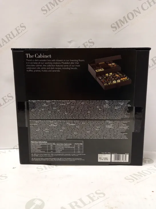 HOTEL CHOCOLAT CLASSIC CABINET  RRP £65