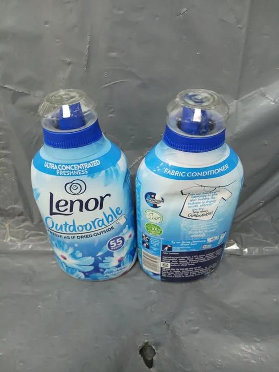 BOX OF 8 X LENOR OUTDOORABLE FABRIC CONDITIONER 