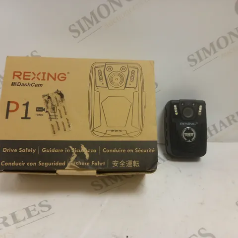 BOXED REXING DASHCAM P1