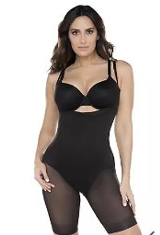 MIRACLESUIT SEXY SHEER SINGLETTE BLACK LARGE