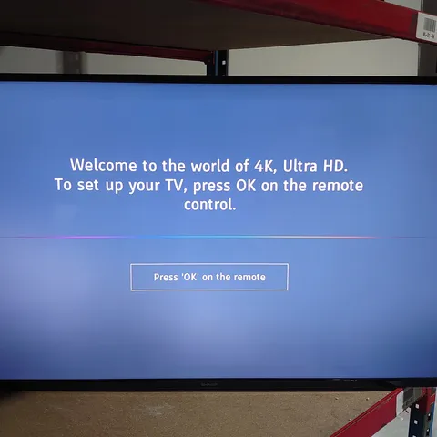 UNBOXED SHARP SMART TV 4K UHD 42" 4K ULTRA HD 42CJ2K