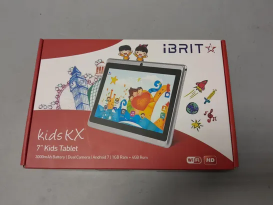 BOXED IBRIT KIDS KX 7" KIDS TABLET - 8GB