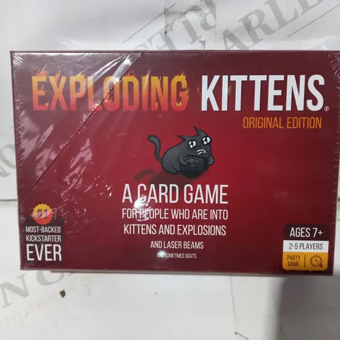 EXPLODING KITTENS ORIGINAL EDITION CARD GAME