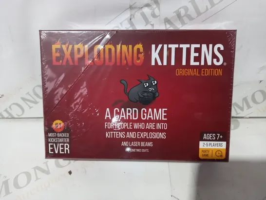 EXPLODING KITTENS ORIGINAL EDITION CARD GAME