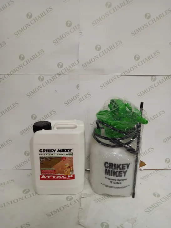 CRIKEY MIKEY PRESSURE SPRAYER BOTTLE