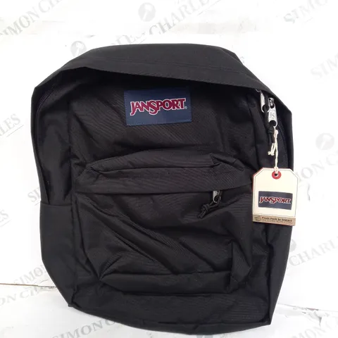 JANSPORT SUPERBREAK ONE BLACK BACKPACK 26L