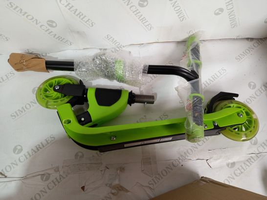 BOXED EVO LIGHT SPEED LIME KIDS SCOOTER  RRP £34.99