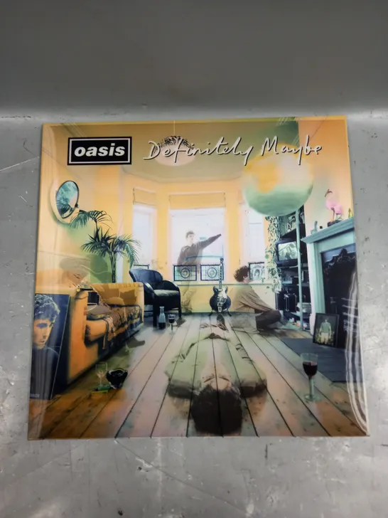 OASIS DEFINITELY MAYBE 30TH ANNIVERSARY LENTICULAR SLEEVE LIMITED EDITION VINYL - 9239/15000