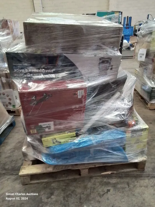 PALLET OF APPROXIMATELY 18 UNPROCESSED RAW RETURN HOUSEHOLD AND ELECTRICAL GOODS TO INCLUDE;