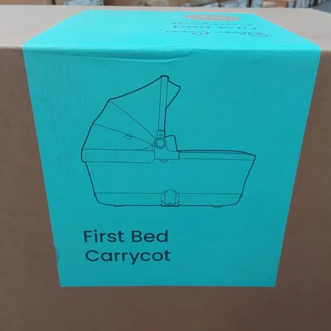 BOXED SILVER CROSS FIRST BED CARRYCOT - STONE