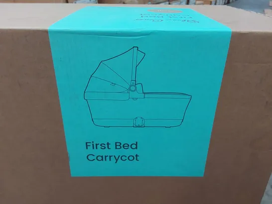 BOXED SILVER CROSS FIRST BED CARRYCOT - STONE