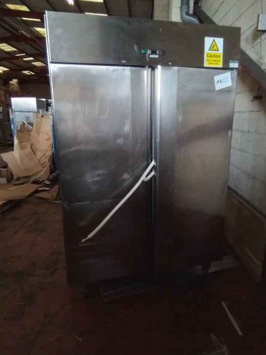 POLARIS COMMERCIAL SPA-TN-140 STAINLESS DOUBLE DOOR FRIDGE