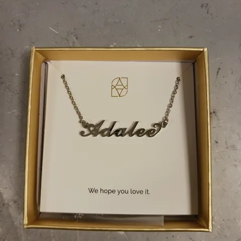 ABBOTT LYON PERSONALISED 'ADALEE' NECKLACE 