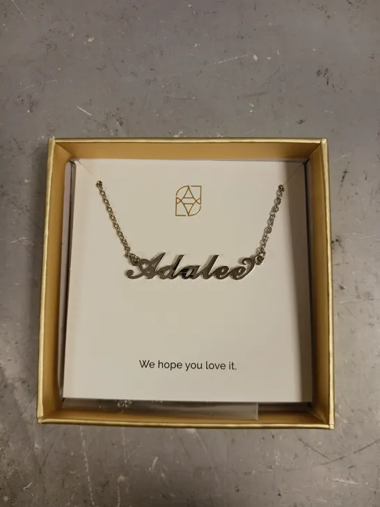 ABBOTT LYON PERSONALISED 'ADALEE' NECKLACE 