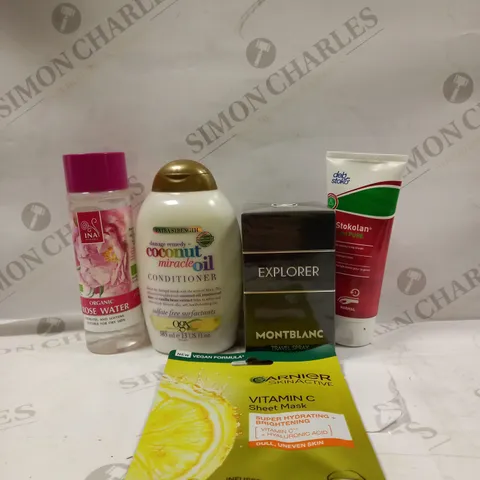 LOT OF APPROX 20 ASSORTED ITEMS TO INCLUDE-MONTBLANC-SHEETMASKS-SKIN CREAM