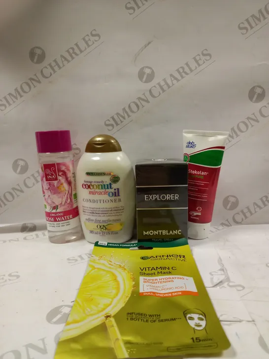 LOT OF APPROX 20 ASSORTED ITEMS TO INCLUDE-MONTBLANC-SHEETMASKS-SKIN CREAM