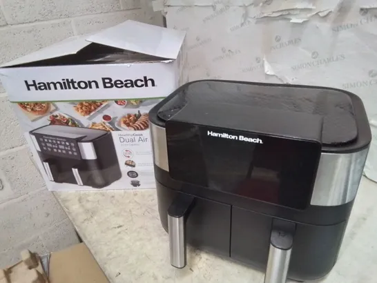 HAMILTON BEACH HEALTHY COOK DUAL AIR FRYER