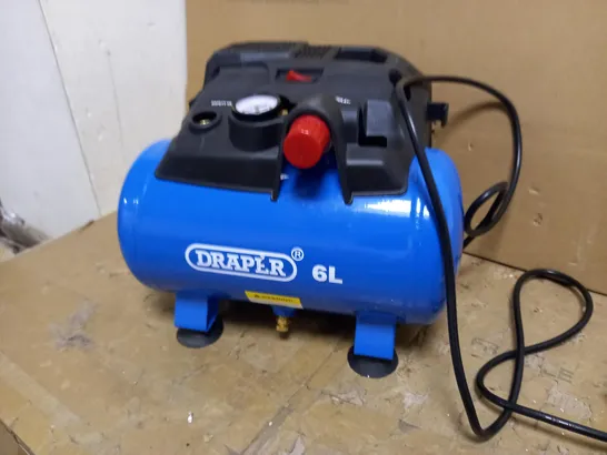 DRAPER OIL FREE AIR COMPRESSOR 6L - 