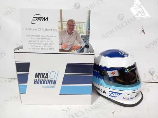 DRM 1:2 SCALE MIKÁ HAKKINEN 01 HELMET