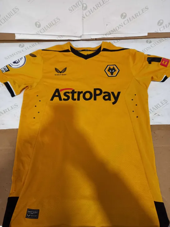 2022-23 WOLVES PRO HOME SHIRT SIGNED - UK SMALL