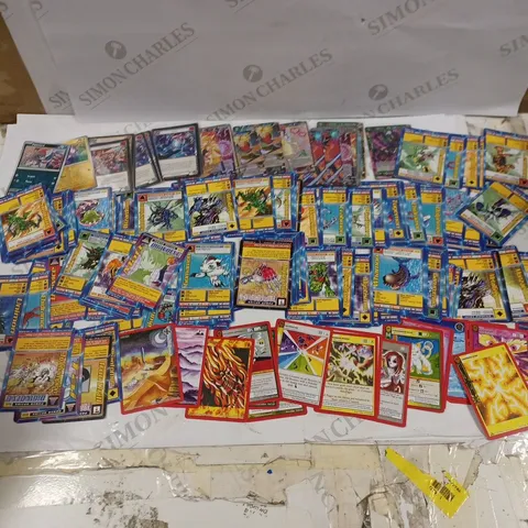 LOT OF APPROXIMATELY 50 ASSORTED TRADING/TRAINING CARDS 