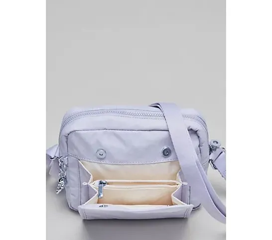 OUTLET KIPLING LATA PREMIUM MEDIUM CROSSBODY BAG IN LILAC