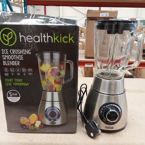 BOXED HEALTH KICK 1200W ICE CRUSHING SMOOTHIE BLENDER (1 BOX)