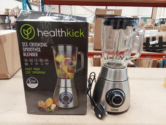 BOXED HEALTH KICK 1200W ICE CRUSHING SMOOTHIE BLENDER (1 BOX)