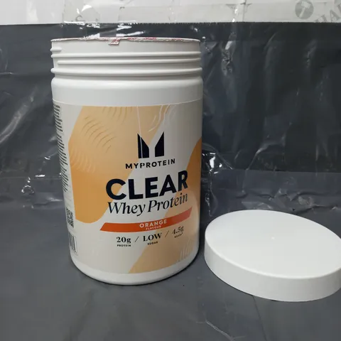 SEALED MYPROTEIN CLEAR WHEY PROTEIN IN ORANGE 875G