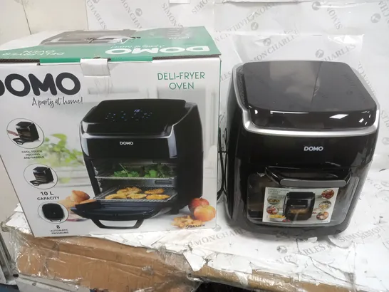 BOXED DOMO DELI AIR FRYER MULTIFUNCTIONAL OVEN