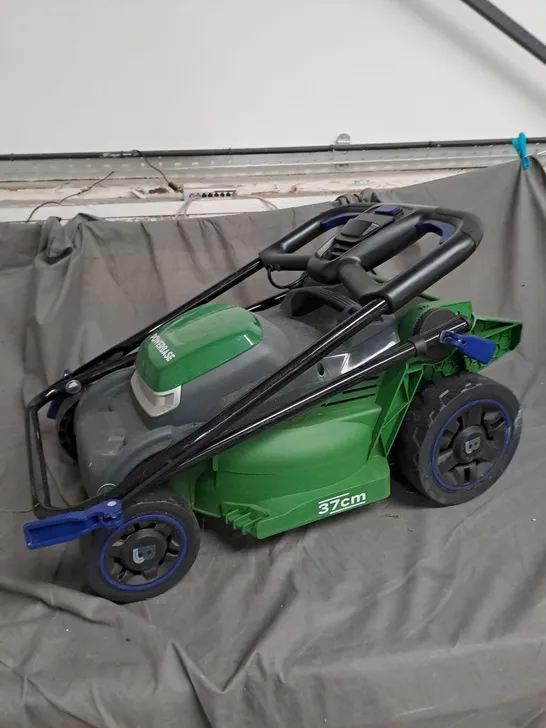 UNBOXED POWERBASE 37CM 40V CORDLESS LAWN MOWER 