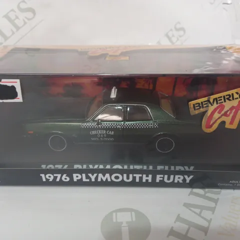 BEVERLY HILLS COP LIMITED EDITION 1:43 SCALE 1976 PLYMOUTH FURY COLLECTIBLE MODEL