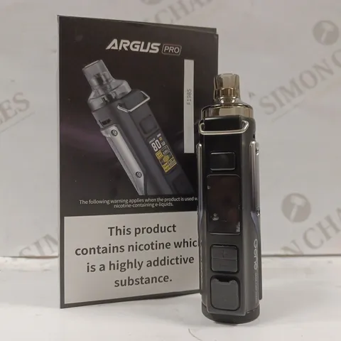 BOXED ARGUS PRO VAPE SYSTE,M - VINTAGE GREY & SILVER 