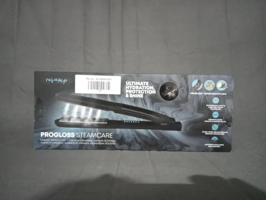 BOXED REVAMP PROGLOSS STEAMCARE CERAMIC STRAIGHTENER ST-1600-EU