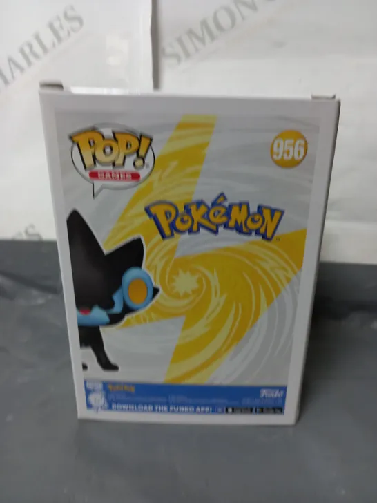 BOXED FUNKO POP GAMES: POKEMON LUXRAY 