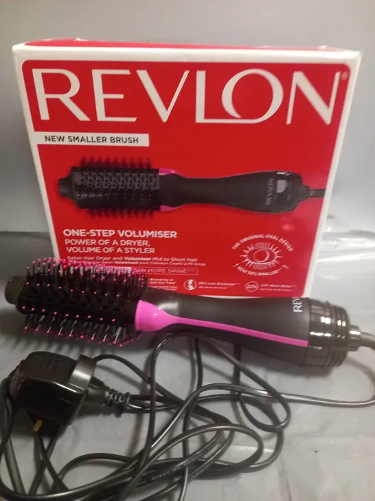 BOXED REVLON ONE-STEP VOLUMISER HAIR BRUSH