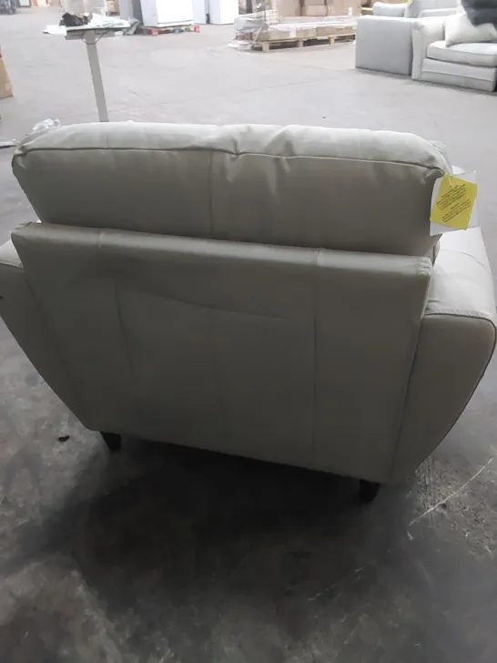 DESIGNER SHAY LEATHER UPHOLSTERED CHAIR