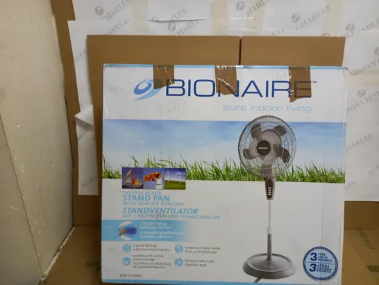 BIONAIRE DOUBLE BLADE STAND FAN 