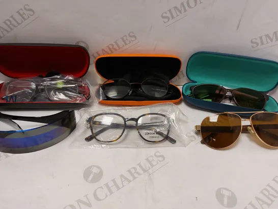 LOT OF APPROX 20 ASSORTED PAIRS OF SUNGLASSES 