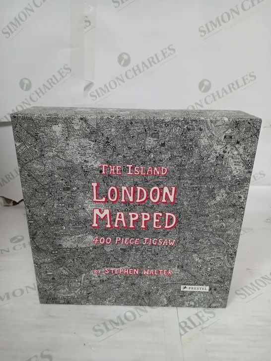 THE ISLAND LONDON MAPPED JIGSAW