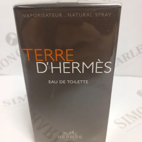 BOXED AND SEALED TERRE D'HERMES EAU DE TOILETTE 100ML