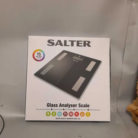 SALTER BLACK GLASS ANALYSER SCALE