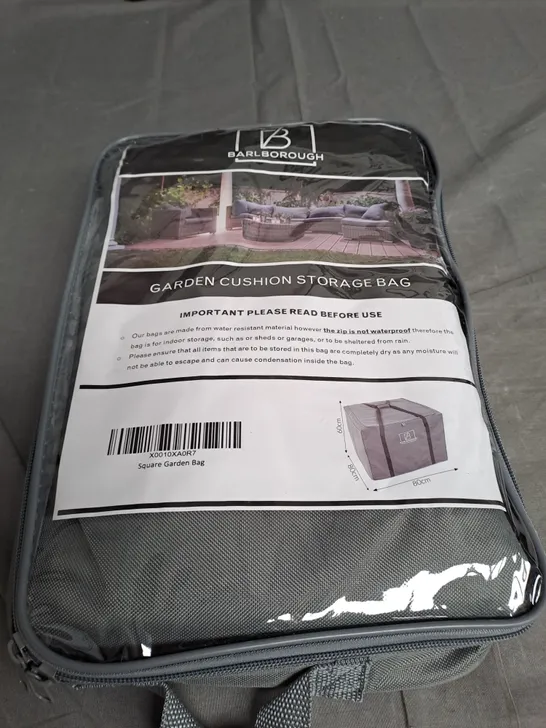 BAGGED BARLBOUGH GARDEN CUSHION STORAGE BAG 