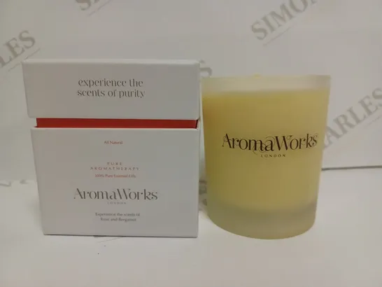 AROMAWORKS HARMONY SCENTED CANDLE - 220G