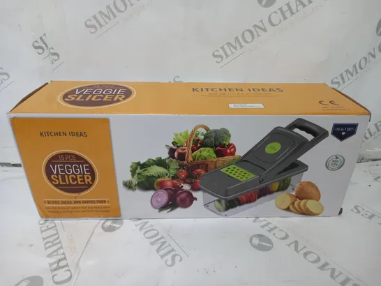 BOXED 15-IN-1 VEGGIE SLICECR SET