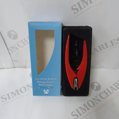 BOXED CLIPPERPRO 2.0 NAIL CLIPPERS IN RED