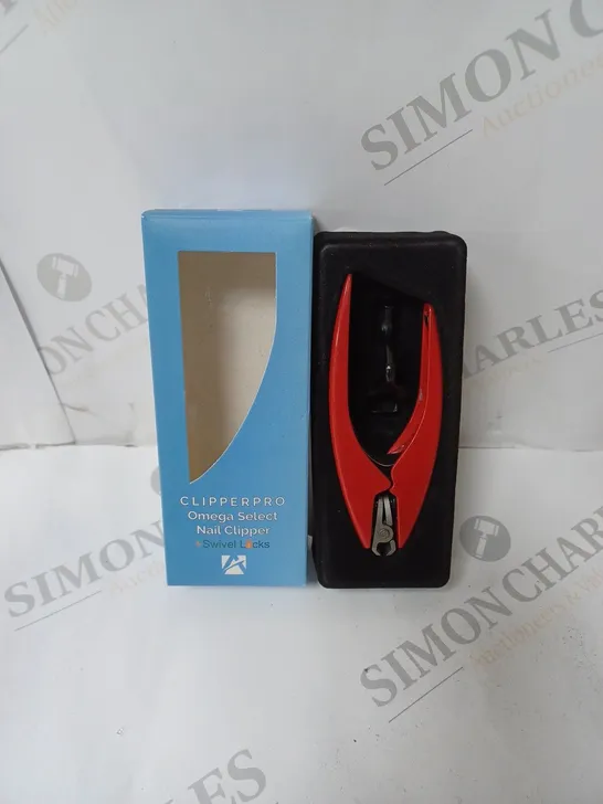 BOXED CLIPPERPRO 2.0 NAIL CLIPPERS IN RED