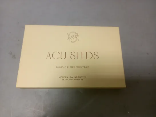 ACU SEEDS 24K GOLD  PLATED EAR SEED KIT